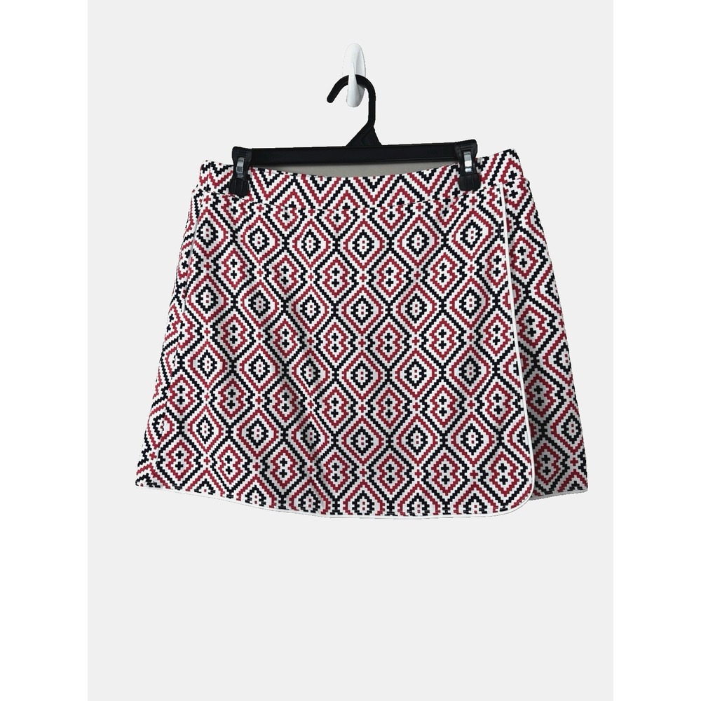J McLaughlin Medium Palisades Wrap Skort Catalina Cloth Golf Tennis Pickleball